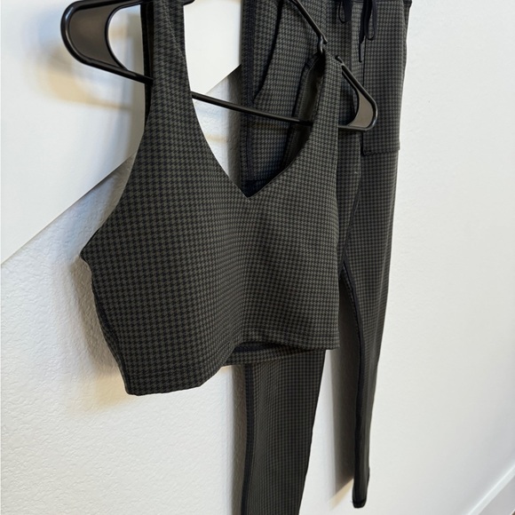 Green & Black houndstooth Checkered Set - Picture 6 of 9